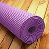 Eco-Friendly 4mm Non-Slip Yoga Mat 4 mm – Anti-Skid Exercise Mat for Home, Gym, Outdoor Workouts | Meditation, Yoga Asanas, Fitness | Yoga Mat for Men, Women & Kids – Multicolor ( Color may vary as per availability ) - Image 5