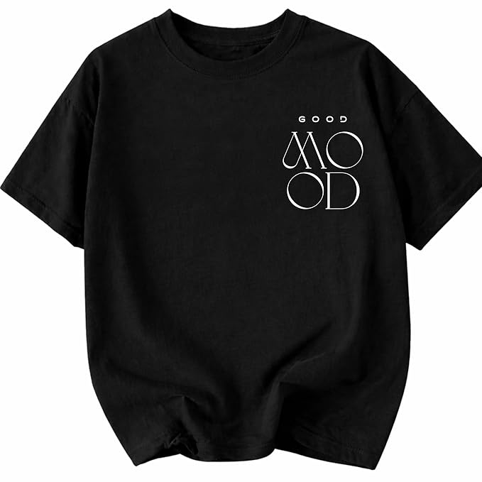 Women's Cotton T-Shirt | Over Sized Fit Half Sleeve | 100% Cotton Women T Shirt | Aesthetic Summer Wear - Image 3